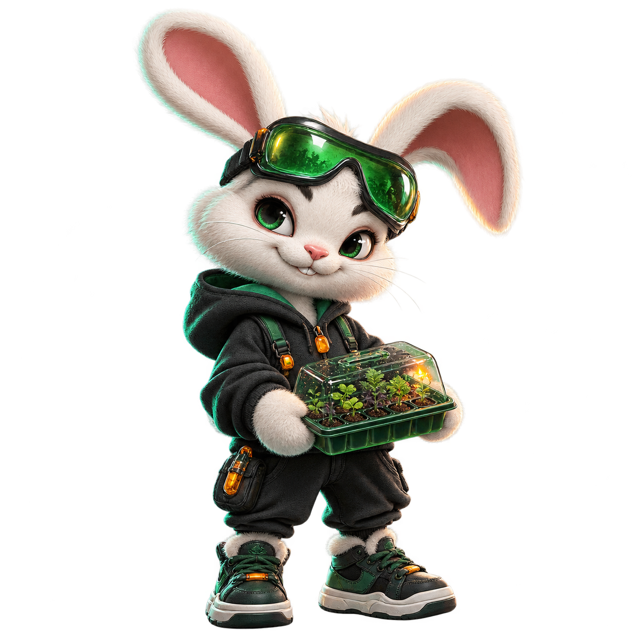 Garden Rabbit original character concept